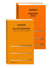 PAKIET: MERITUM Rachunkowość. Rachunkowość i sprawozdawczość finansowa + Meritum Podatki 2022 PAKIET: MERITUM Rachunkowość. Rachunkowość i sprawozdawczość finansowa + Meritum Podatki 2022